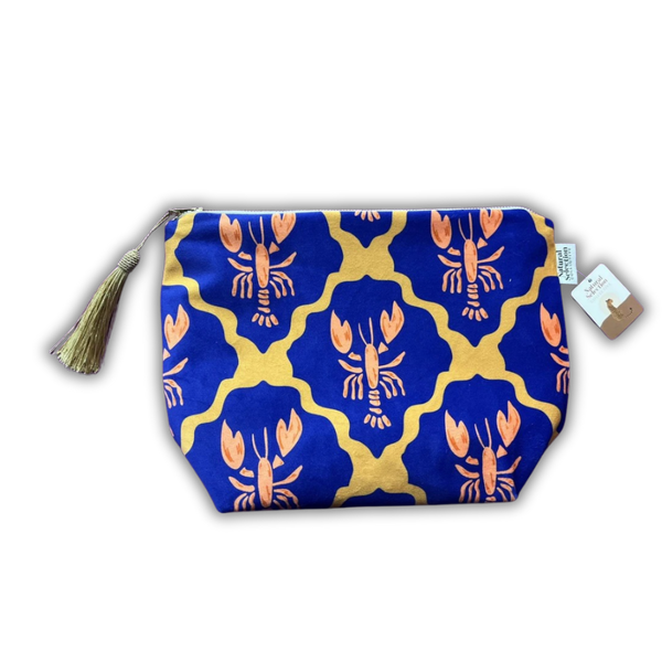 Make Up Bag Velvet | Cape Tangier | Bantry Bay