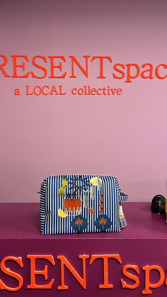 Mini Box Bag | Praia | Tropea Stripe