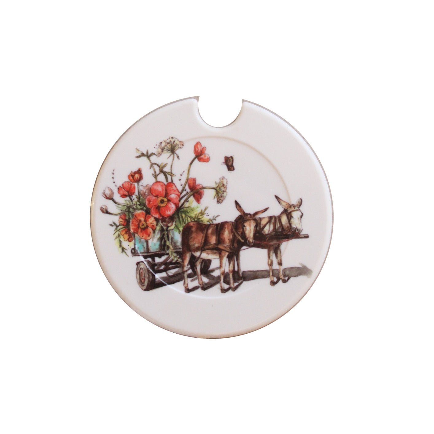 License disk Donkey cart