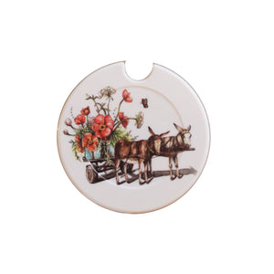 License disk Donkey cart