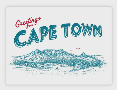 Postcard Greetings from Cape Town