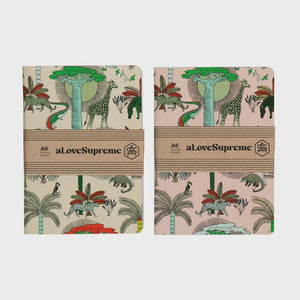 A6 Doodle Books (Blank) / Animal Kingdom (Assorted)