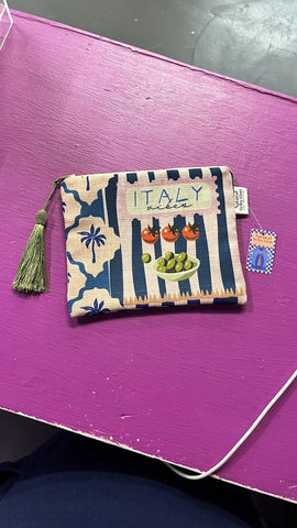 Make Up Bag | Praia | Siesta Stripe
