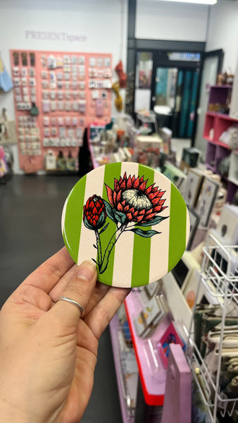 Ceramic Coaster | Set of 4 | Proteas