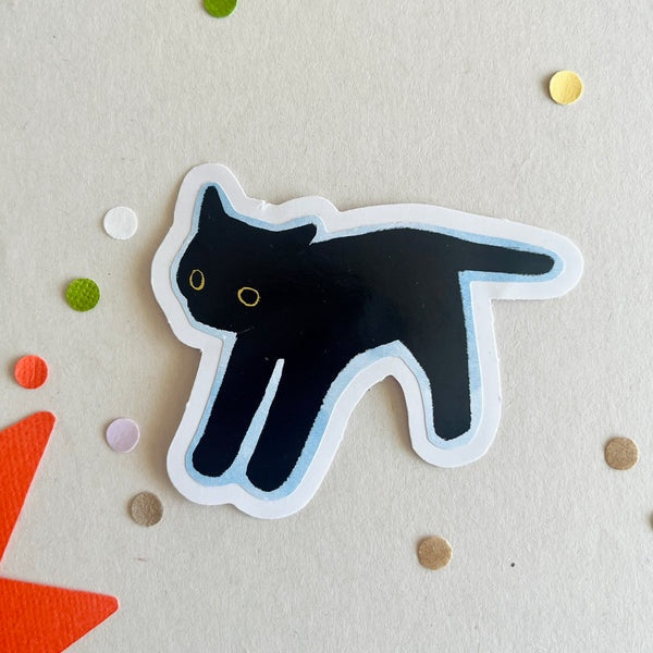 Stickers Black Cat