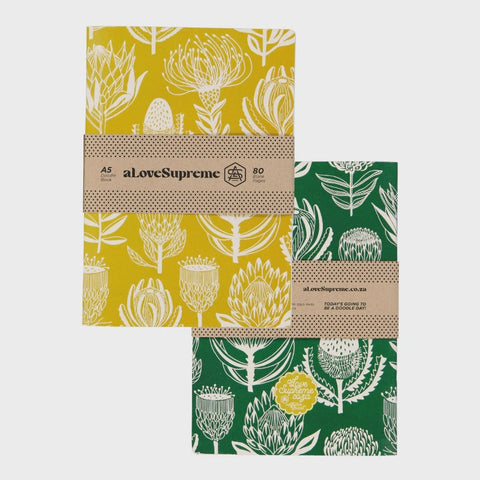 A5 Doodle Books (Blank) / Floral Kingdom (Assorted)