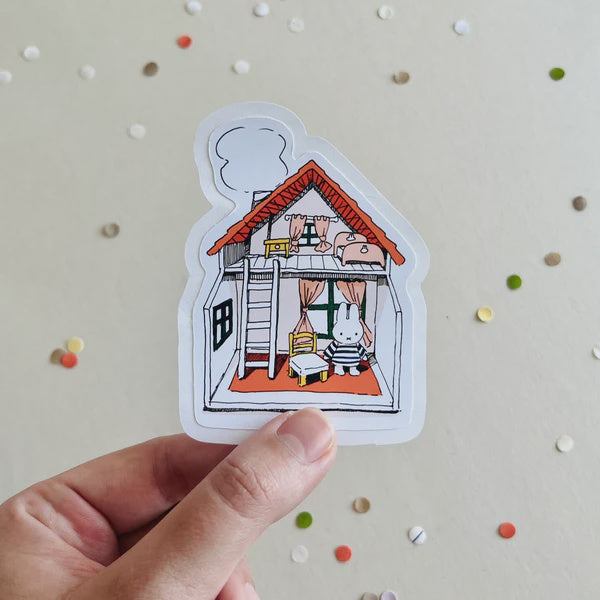 Stickers Miffy house