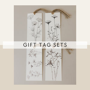 Gift Tag Set Floral