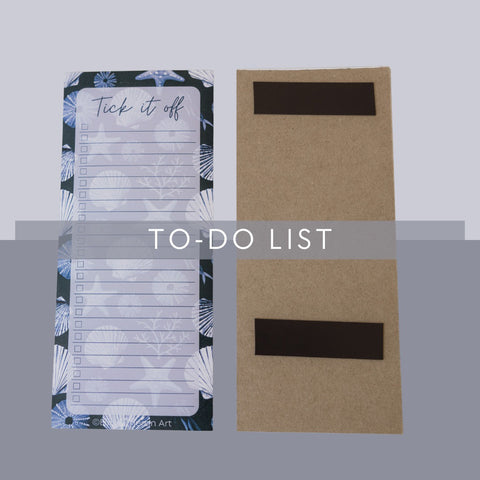 ⁠Notepad Tick-it-off Shells