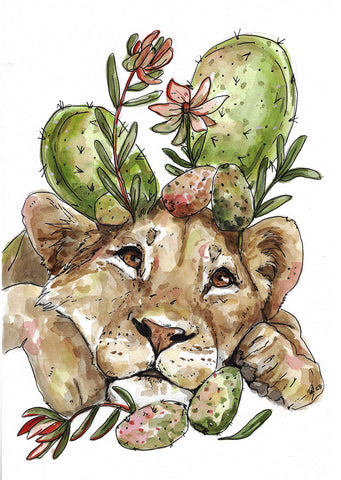 Card Lion 1