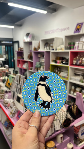 Ceramic Coaster | Set of 4 | Penguins