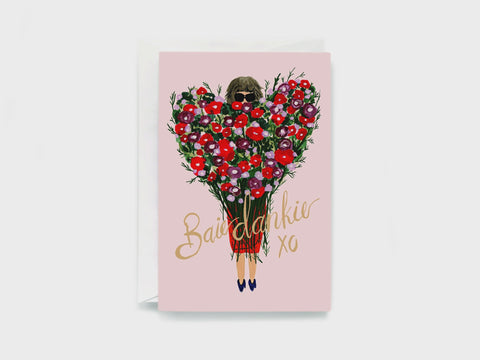 Card A6 Baie Dankie