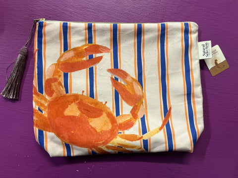 Make Up Bag Velvet | Cape Mediteranium | Finca Crab