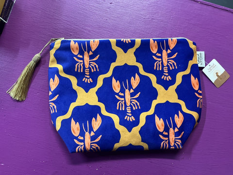 Make Up Bag Velvet | Cape Tangier | Bantry Bay