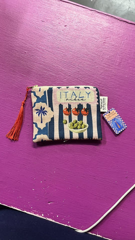 Coin Purse | Praia | Siesta Stripe