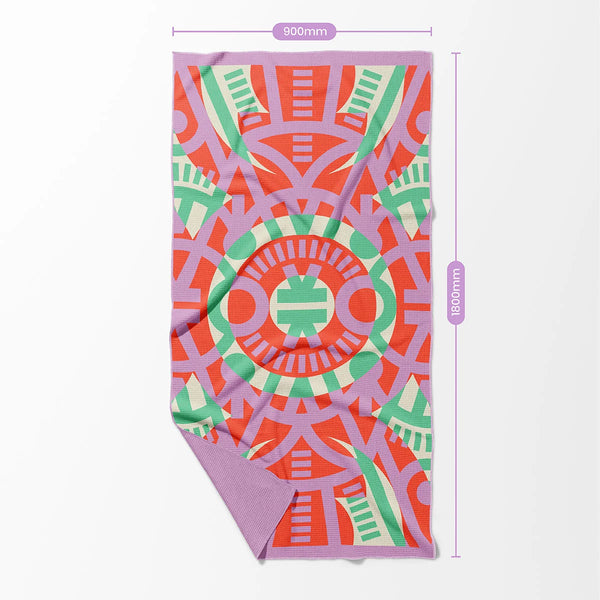 Microfibre Beach Towel | Mzanzi Vibe