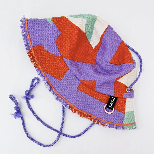 Microfibre Bucket Hat | Medium | Purple