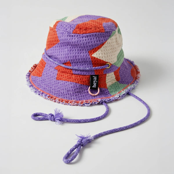 Microfibre Bucket Hat | Medium | Purple
