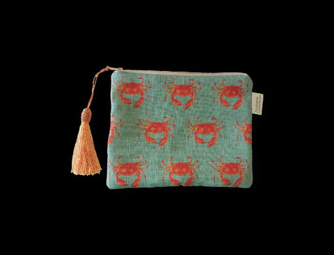Make Up Bag Cape Cove Crab