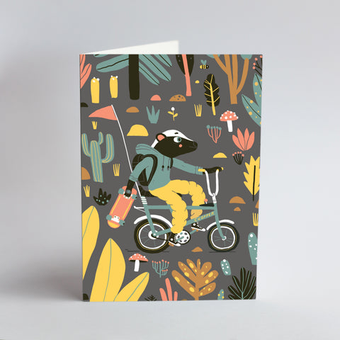Card Cycling Honey Badger