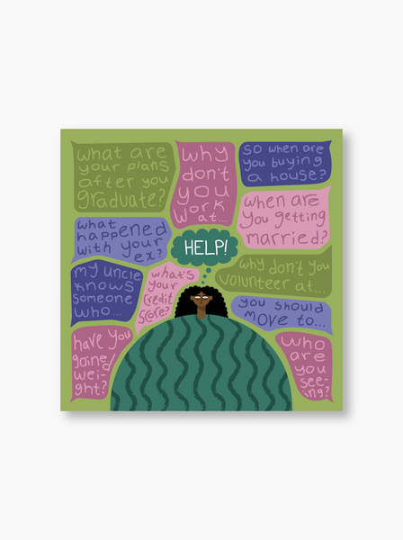 Print | 20x20cm | Commentary