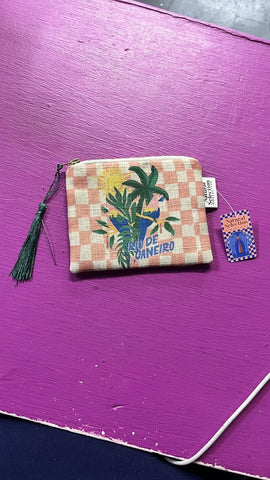 Coin Purse | Praia | Rio Parrots