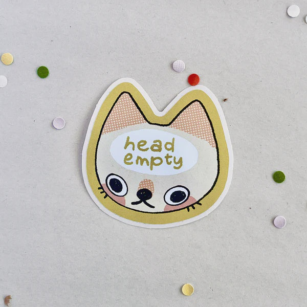 Stickers Head empty