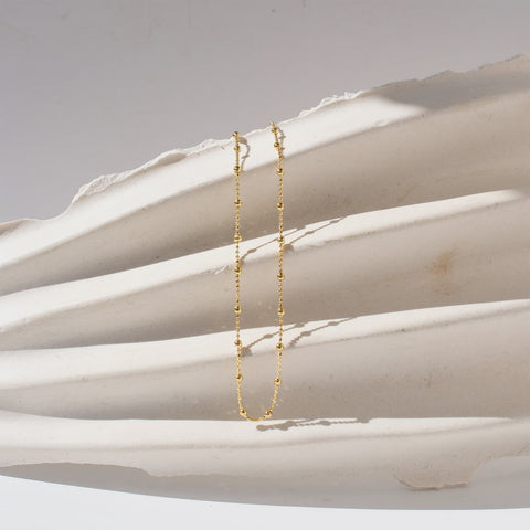 Necklace Gilt Dotty Chains