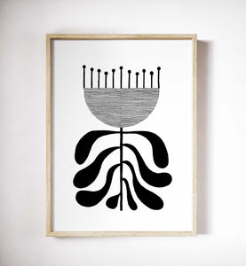 Print A4 Flora Range White 1