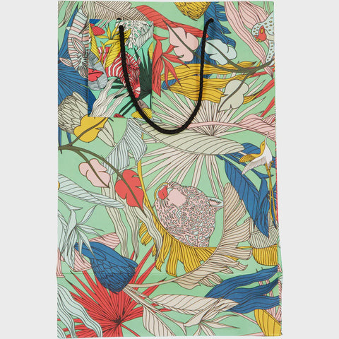 Gift Bags (Large) / Wild At Heart (Green)