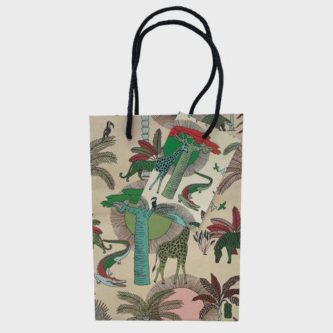 Gift Bags (Medium) / Animal Kingdom (Sand)