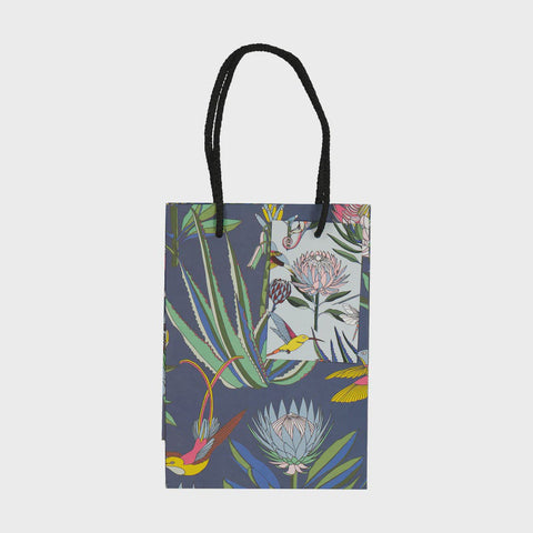 Gift Bags (Medium) / Bloom (Navy Multi Coloured)