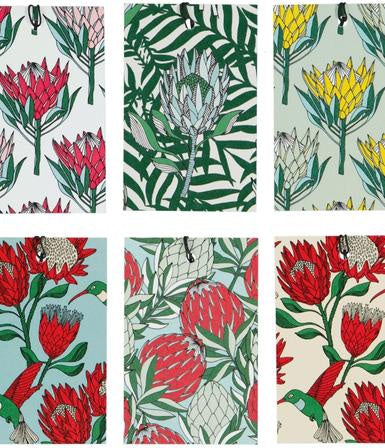 Gift Tags (Sets) / Classic Protea Designs (Assorted)