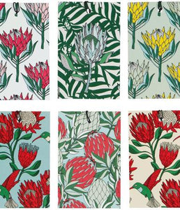 Gift Tags (Sets) / Classic Protea Designs (Assorted)