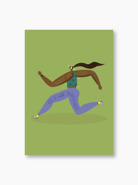 Print | A3 | Half-Marathon