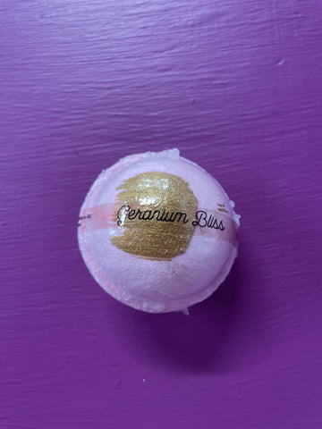 Bath Bomb Geranium Bliss