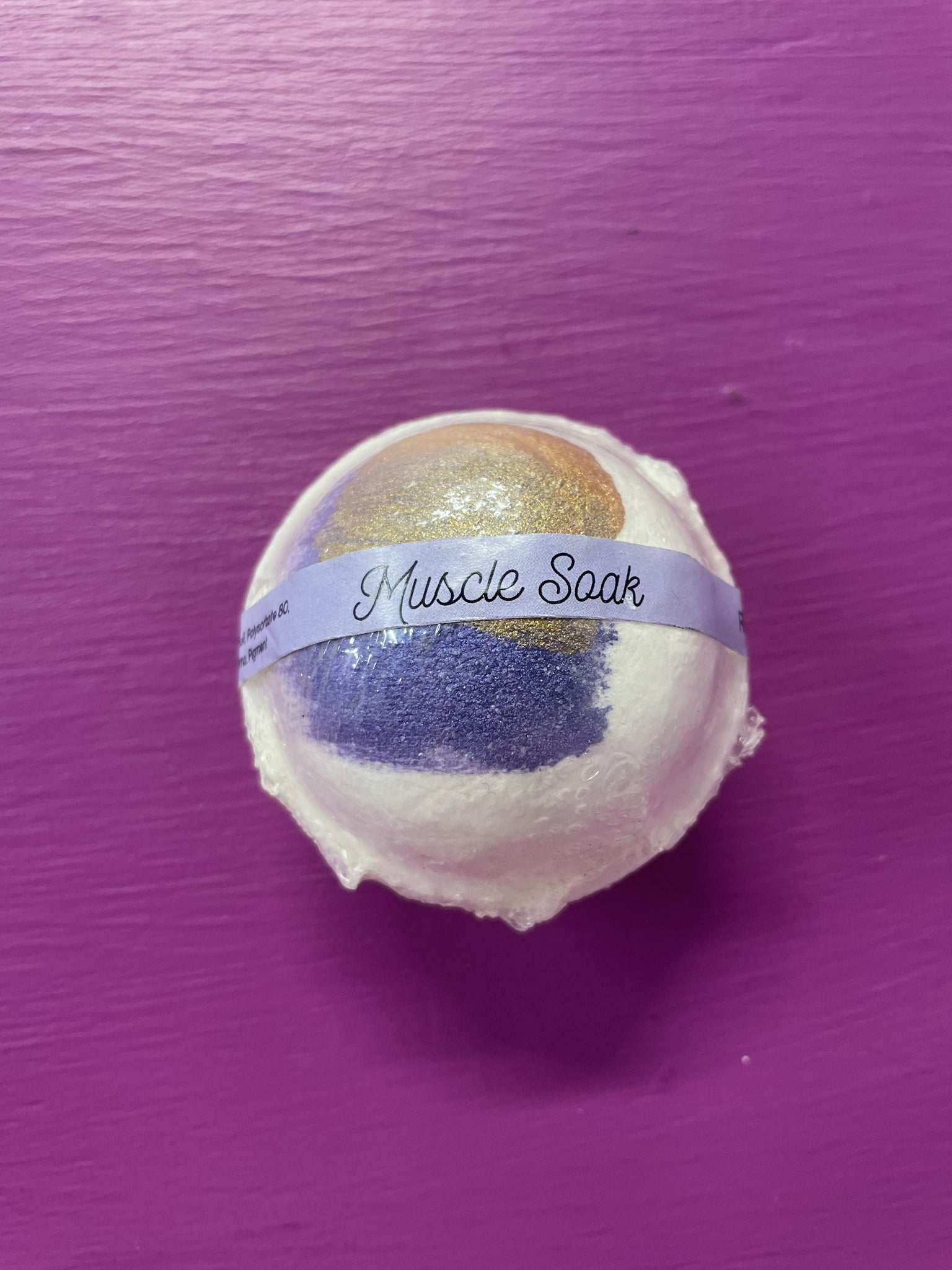 Bath Bomb Muscle Soak