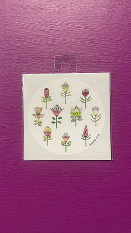 Sticker License Disc Proteas