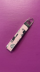 Wrislet Keychain Pink Cat