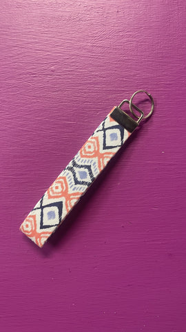 Wrislet Keychain Coral Aztec