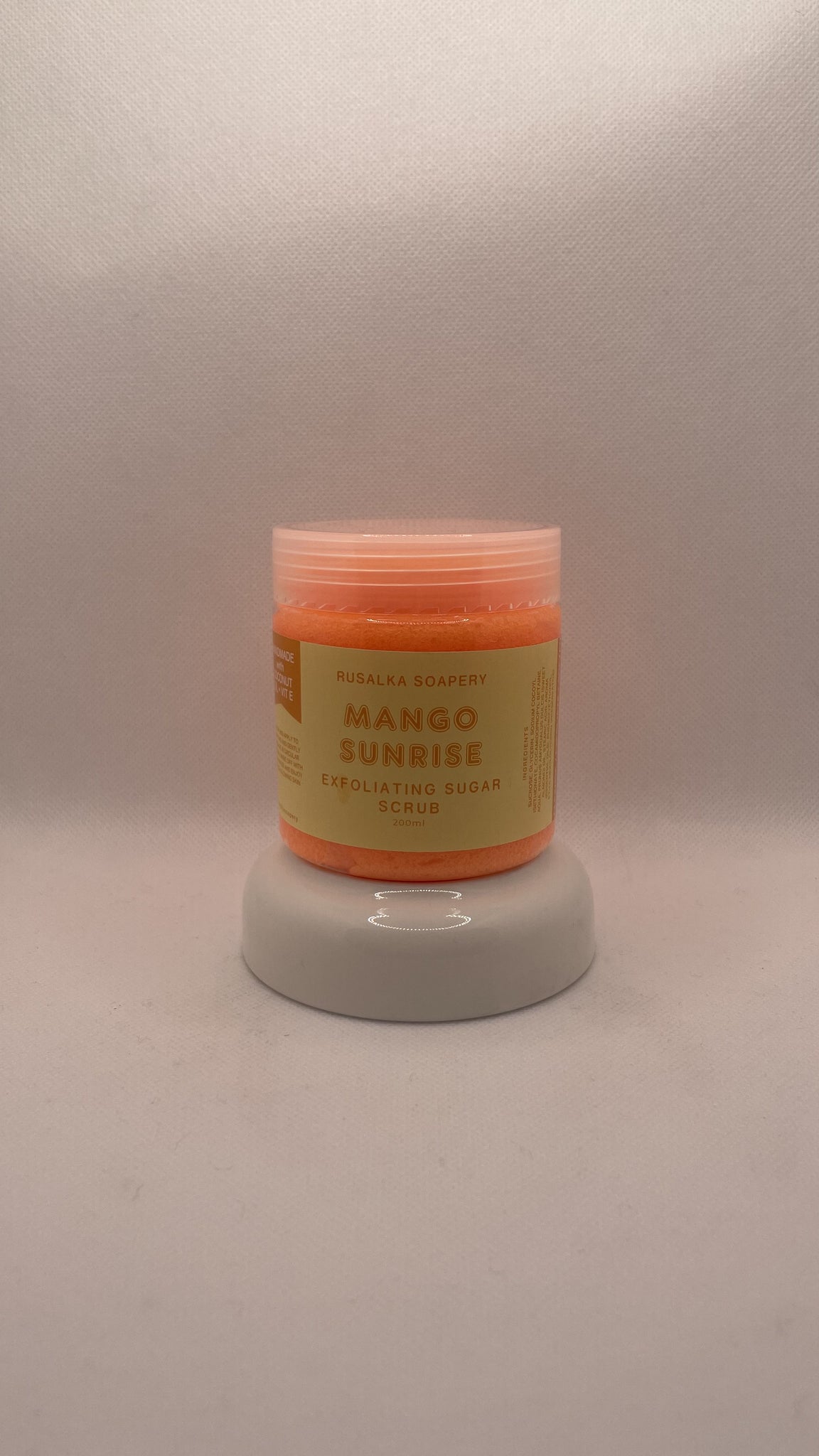 Scrub Sugar and Salt Mango Sunrise