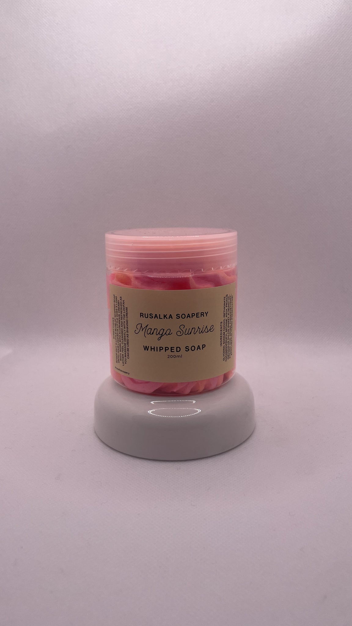 Mango Sunrise Whipped Soap