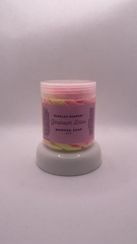Geranium Bliss Whipped Soap