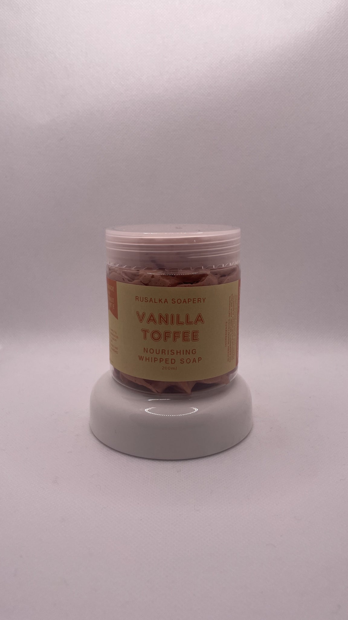 Vanilla Toffee Whipped Soap