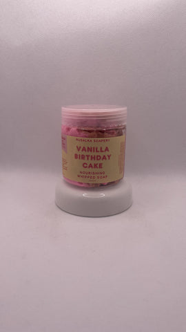 Birthday Cake Whipped Soap