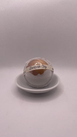 Bentonite Clay Bath Bomb Sphere