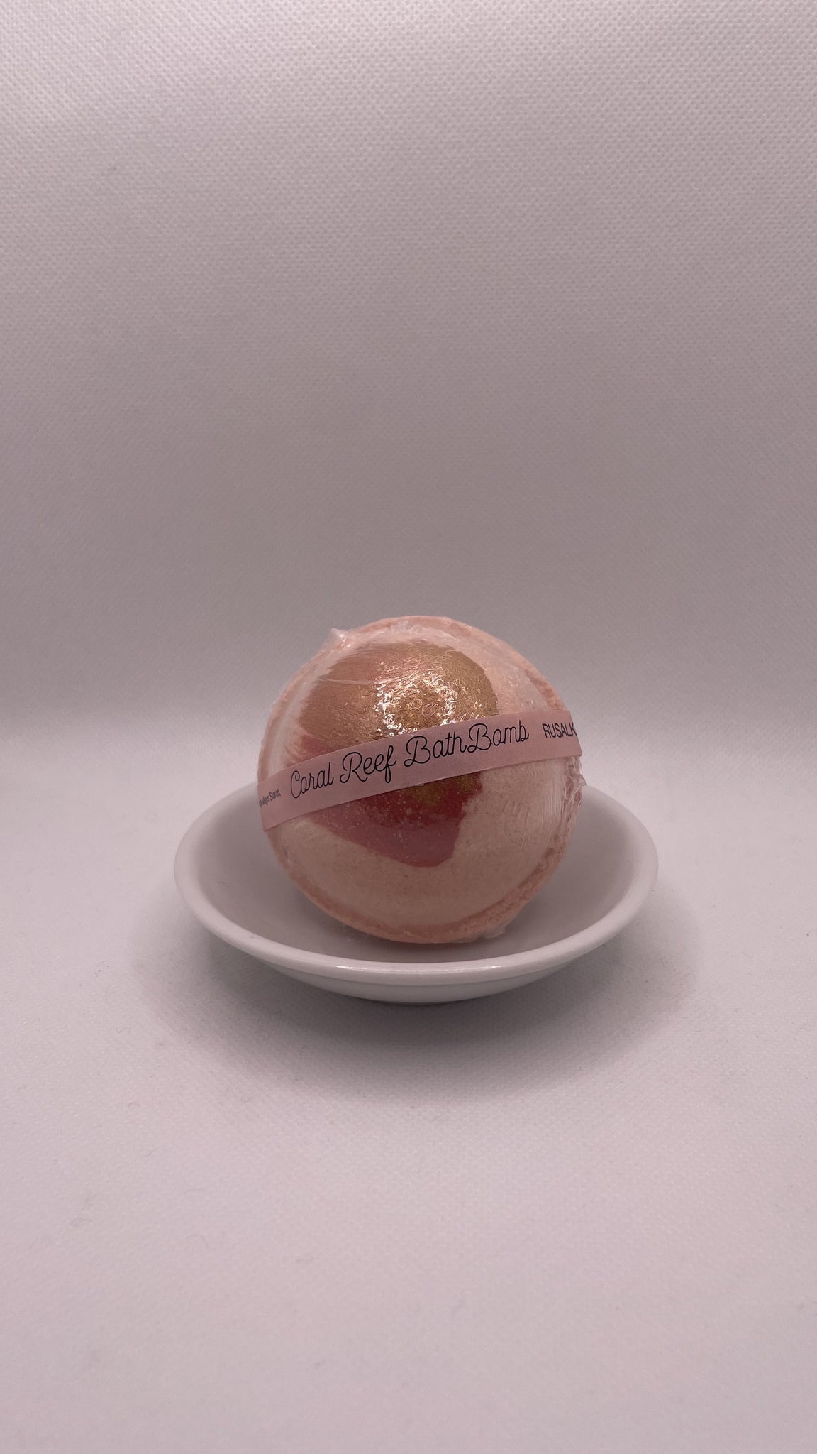 Coral Reef Bath Bomb Sphere