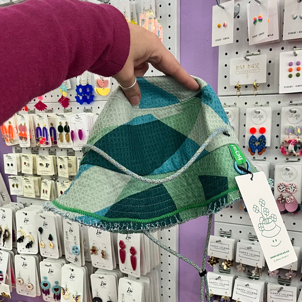 Microfibre Bucket Hat | Medium | Green