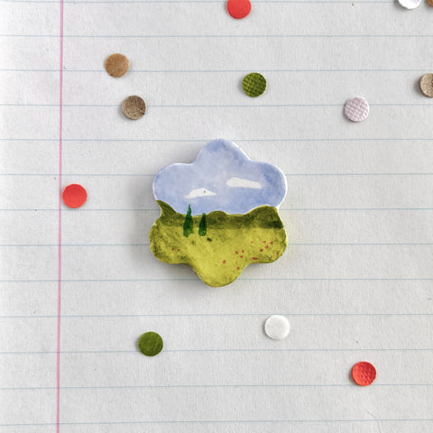 Magnets Flower Shaped Landscape 2
