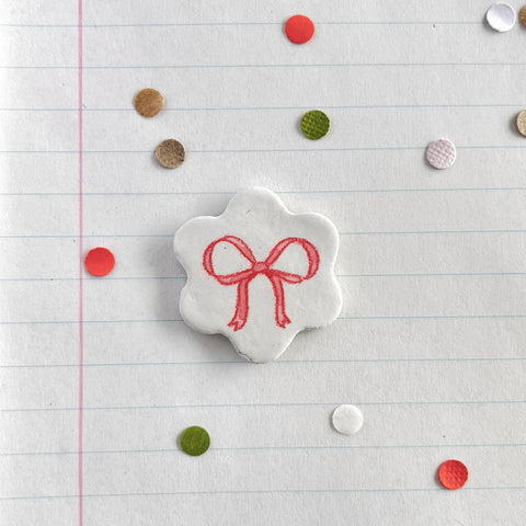 Magnets Flower Shaped Bow